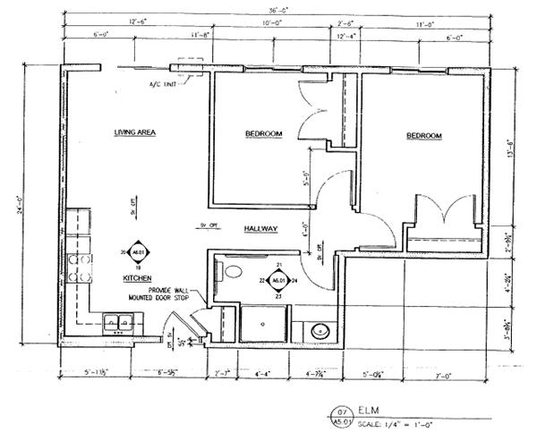 Elm floor plan
