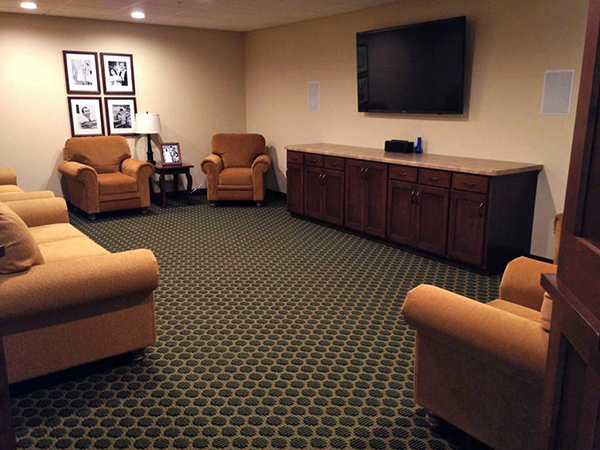 TV room at The Legacy